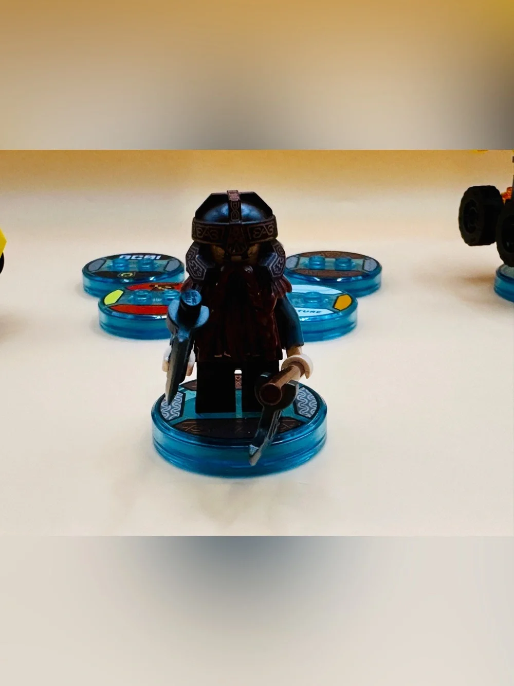 LEGO Dimensions Bundle — Minifigures Characters Vehicles Blue Bases Genuine LEGO